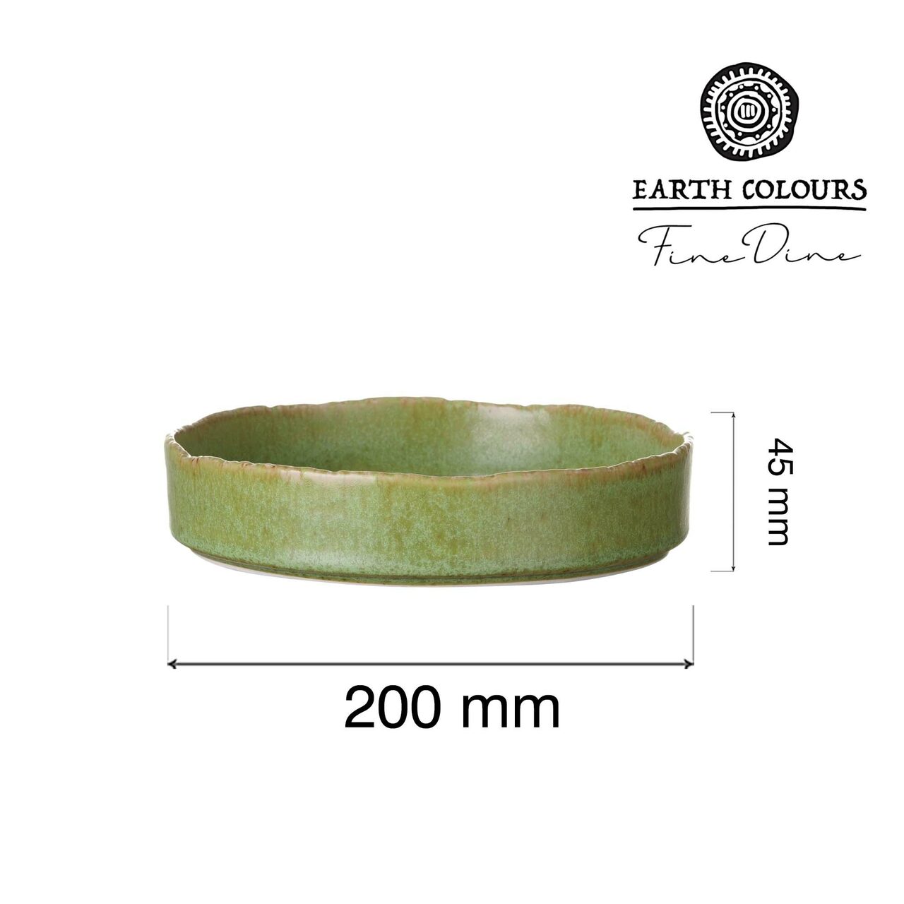 Farfurie Edenic cu margine înaltă, 200mm Fine Dine - Image 12
