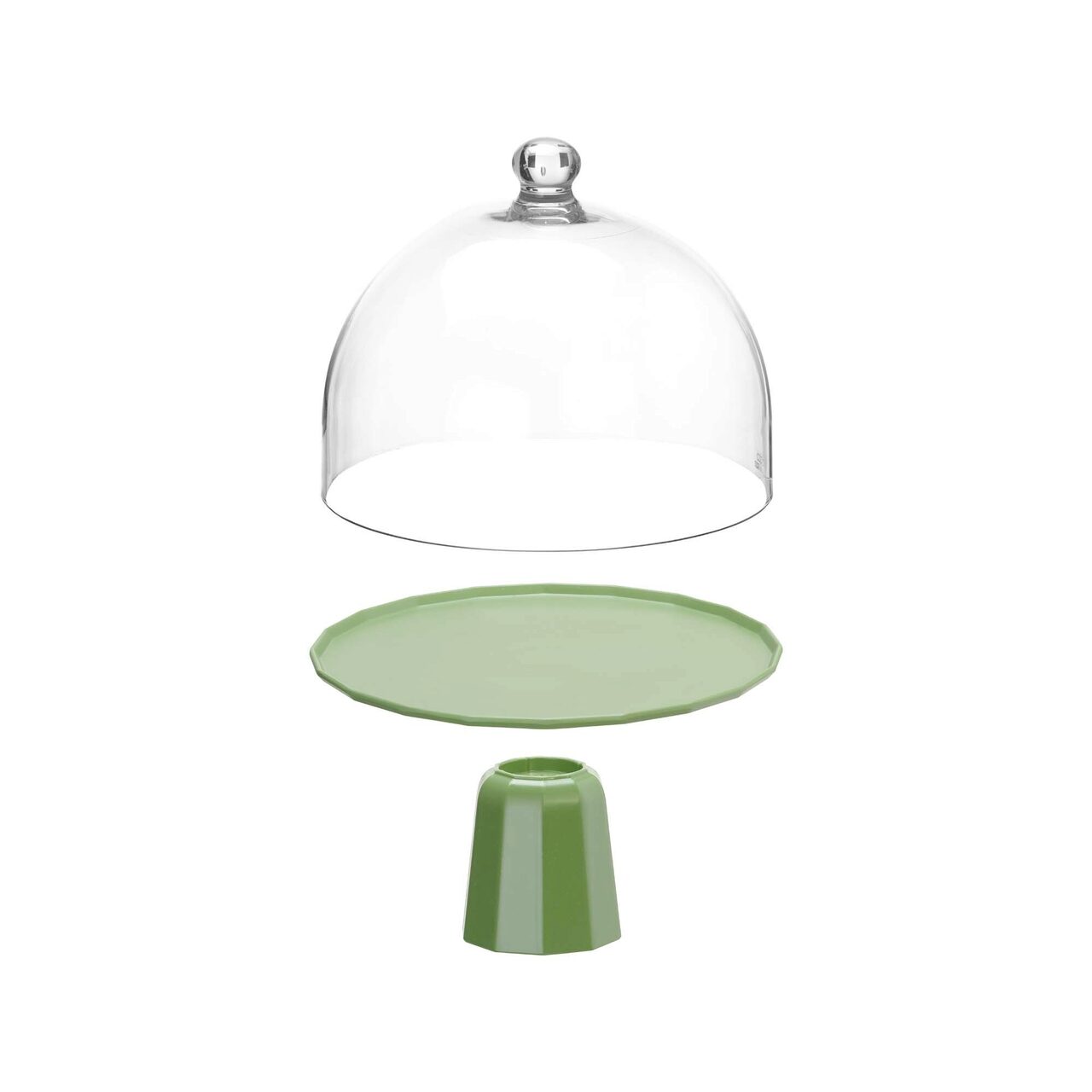 Capac din policarbonat pentru platoul de servire Metropolis, 280x(h)220mm Fine Dine - Image 5