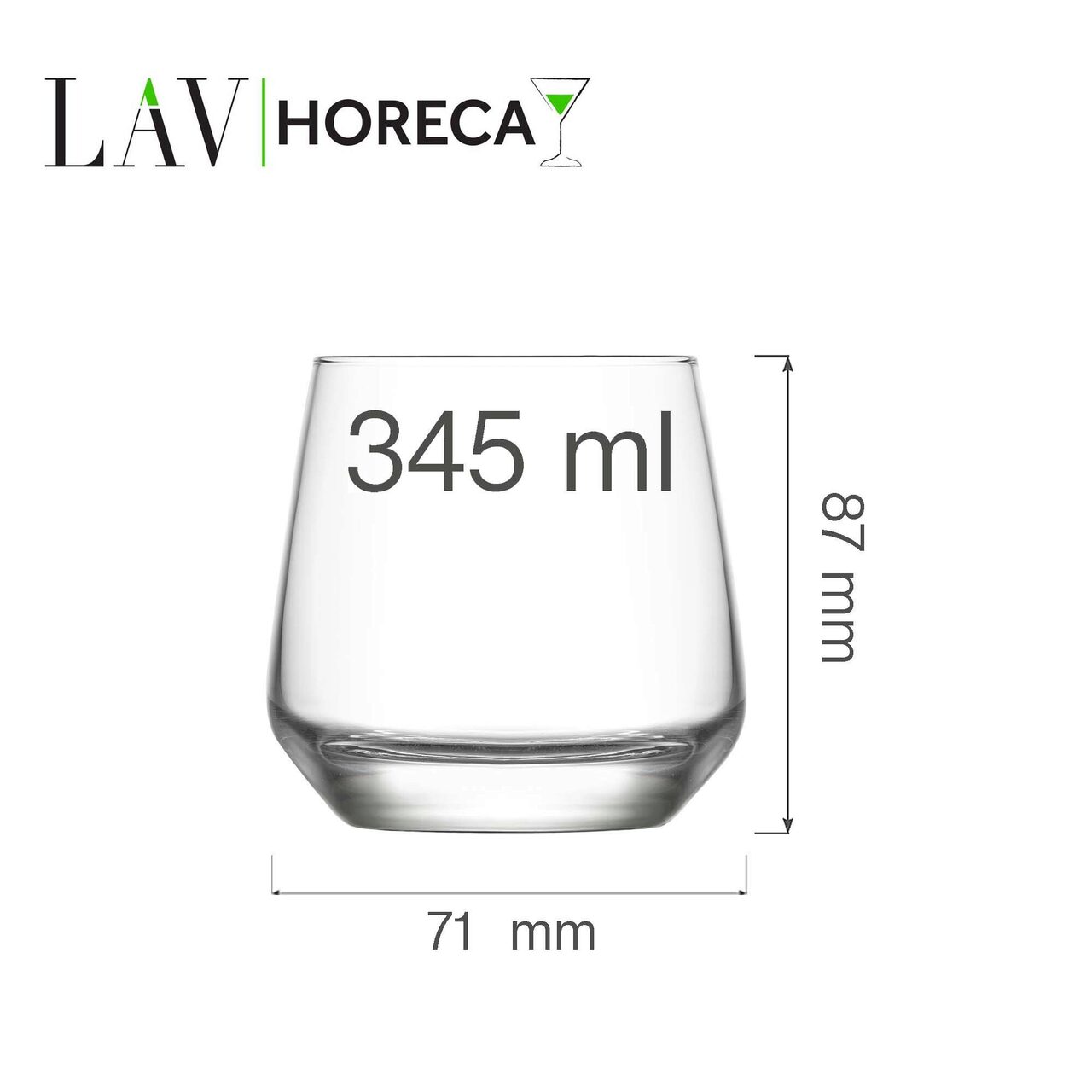 Pahar de whisky Lyon 345ml, LAV - Image 7