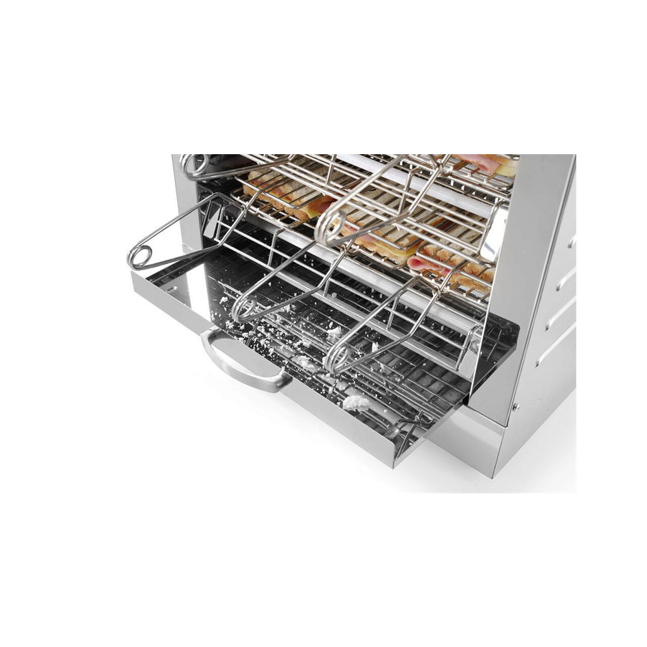 Toaster cu 6 compartimente, Hendi, inox, 3000W, 43.8x29x(H)40.2 cm - Image 4