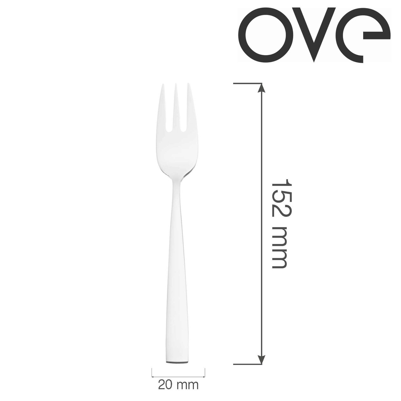 Furculiță de patiserie Garda, OVE, 152 mm - Image 9