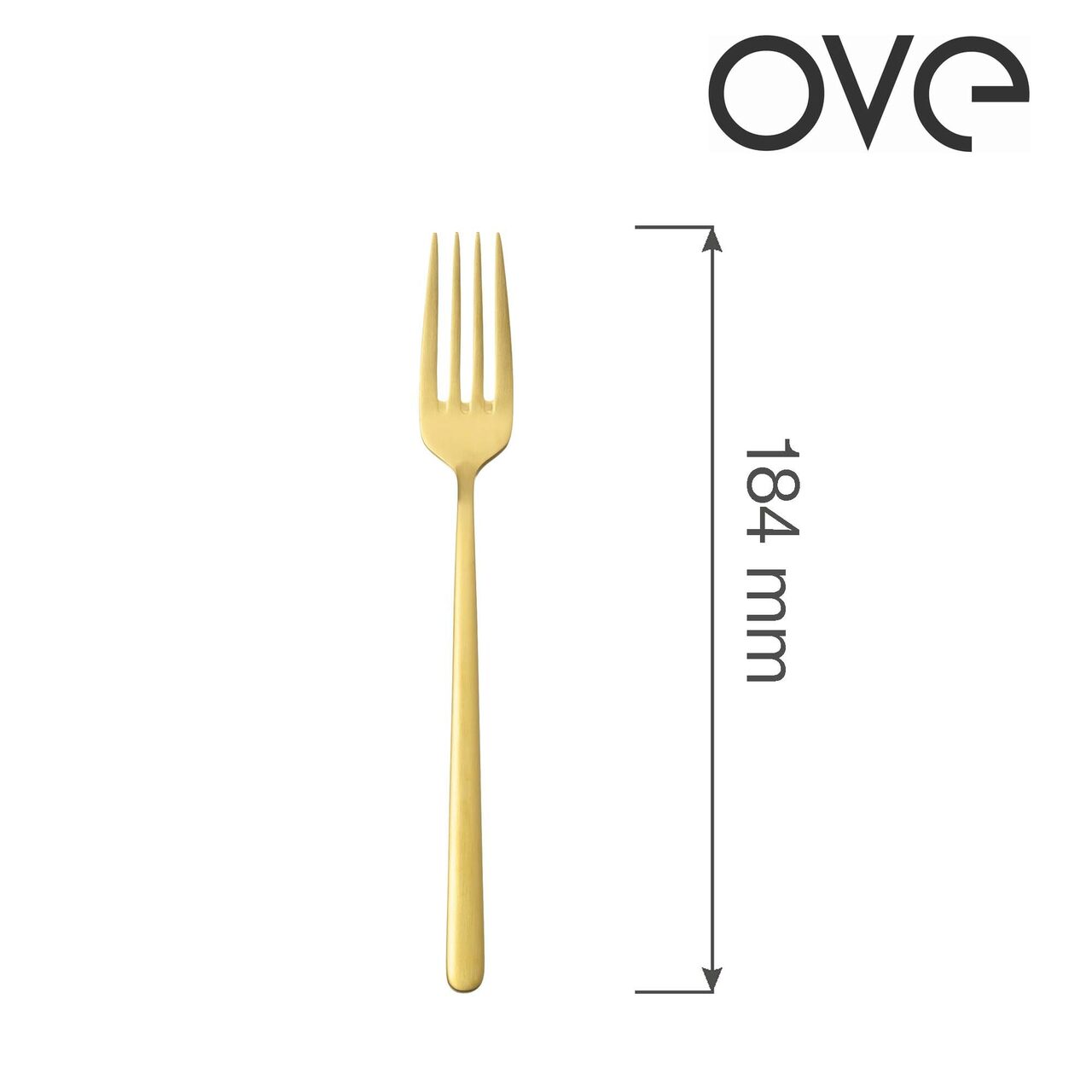 Furculita de desert Amarone Gold, OVE, 184 mm - Image 9