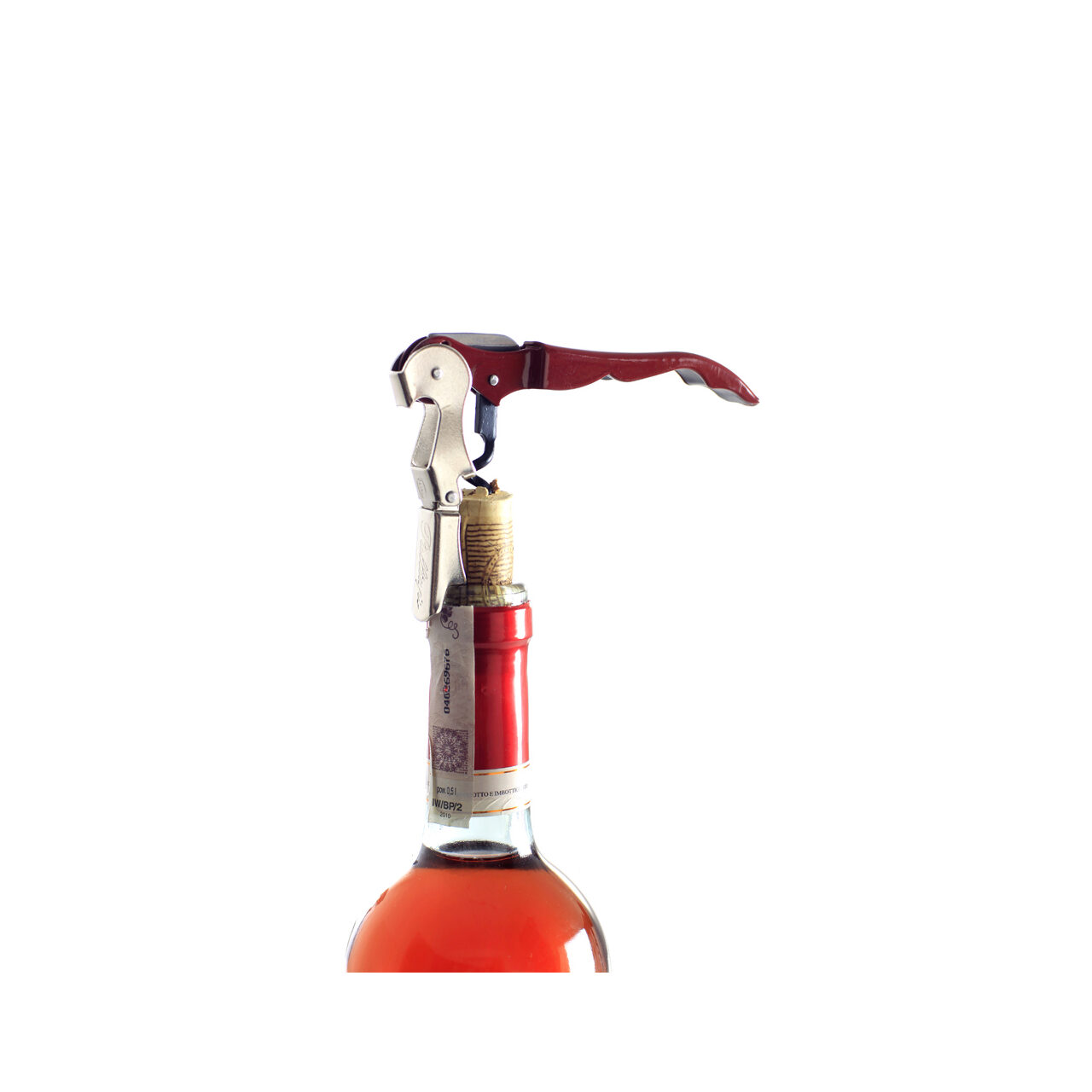 Tirbuson sticle vin si desfacator sticle, 12 cm, otel, Hendi - Image 2