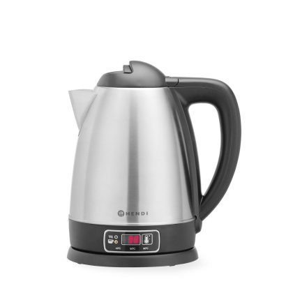 Fierbator electric fara fir cu control al temperaturii Hendi,1,8L, 230V/1800W, 225x168x(H)288mm
