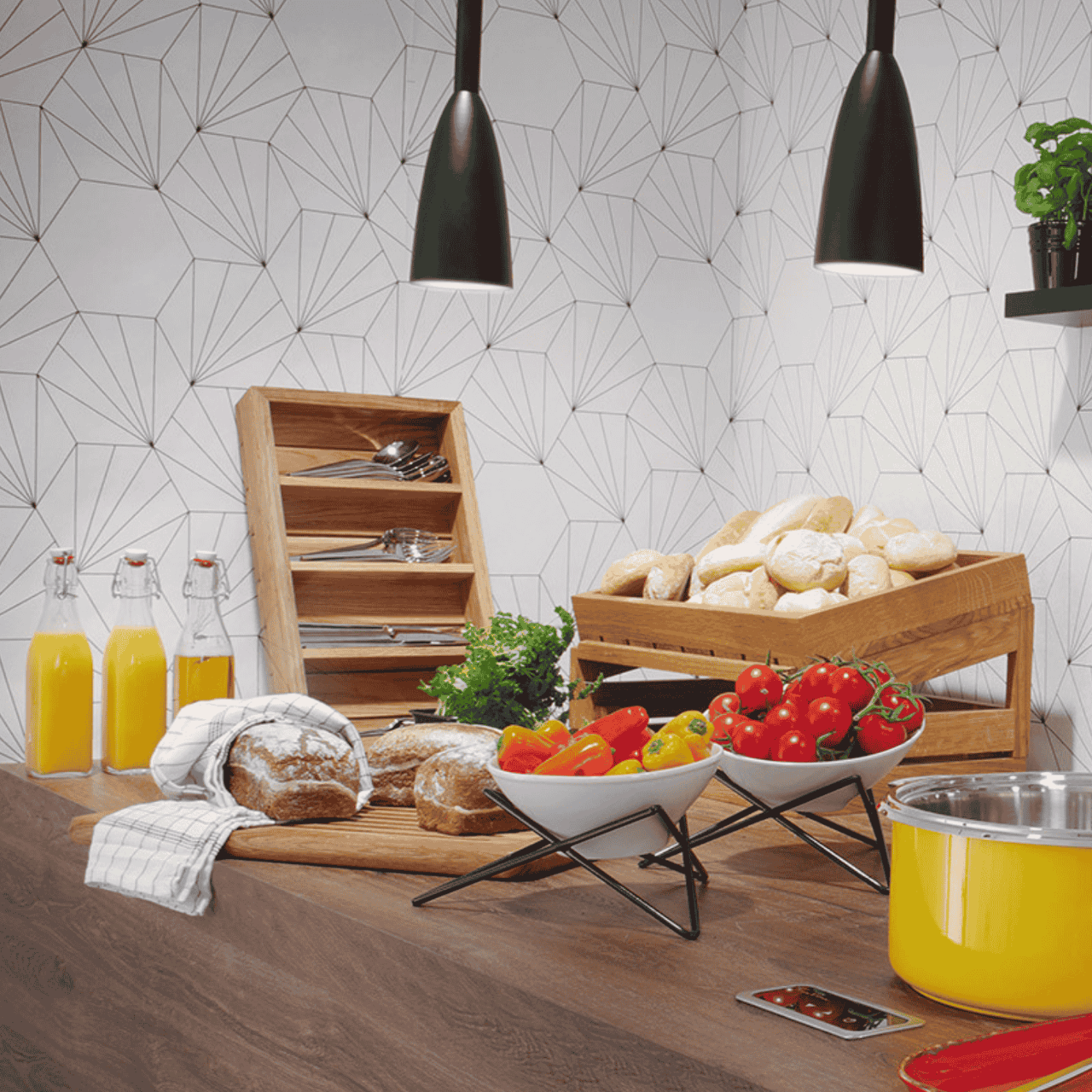 Tocător pentru pâine Madeira 480x325x25mm, Fine Dine - Image 7