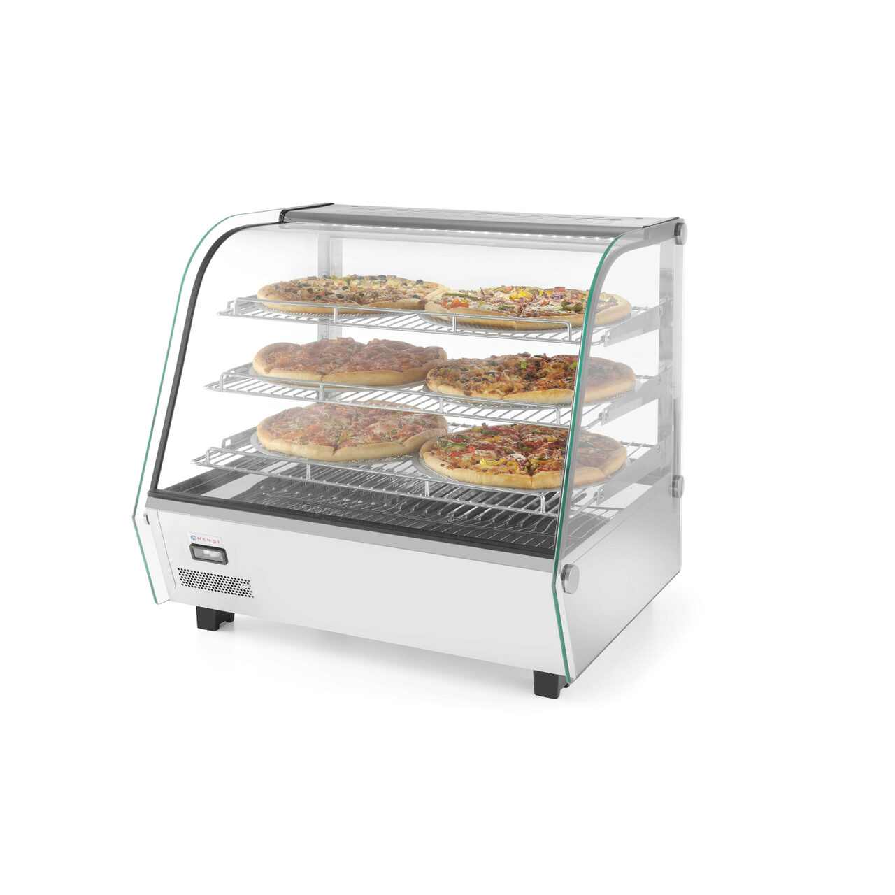 Vitrina calda cu 3 nivele, 160 lt, interval temperatura 30-90 gr C, 1500W, ARKTIC by Hendi, 857x568x(H)686 mm - Image 5