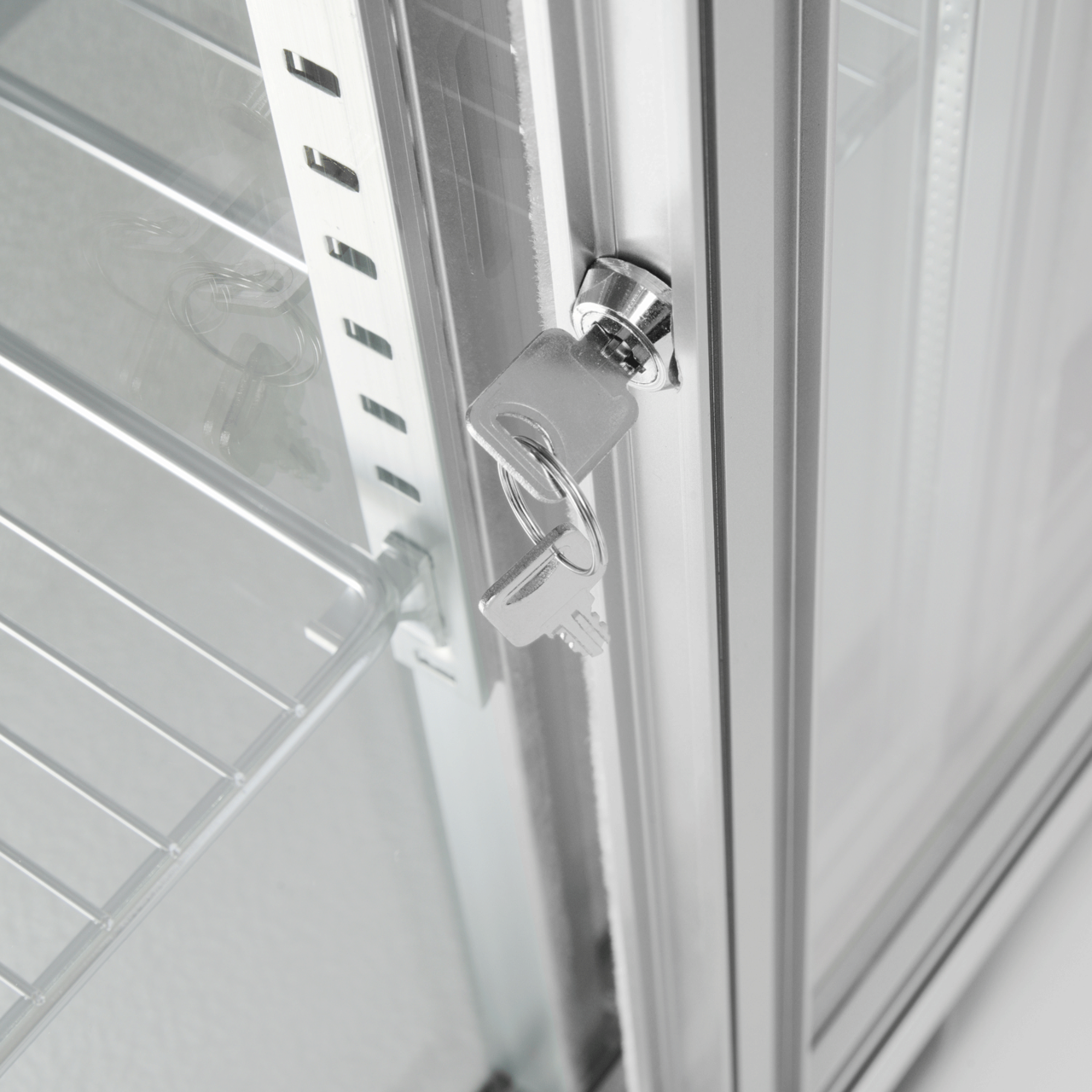 Vitrina frigorifica pentru bar Candour de 198 l cu usa dubla, otel inoxidabil, Barmatic - Image 16