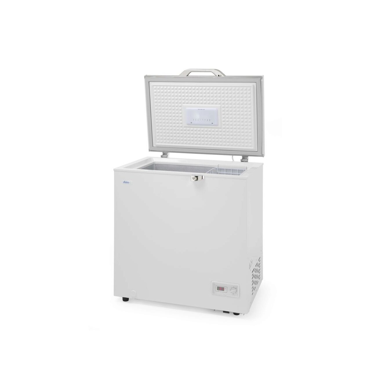 Lada frigorifica profesionala 140 L, interval racire -26 / -18 C, ARKTIC by Hendi, 70 W, corp aluminiu cu izolatie spuma de 70 mm, clasa energetica F, 754x608x845 mm, Clasa energetica F - Image 2