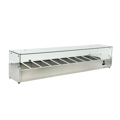 Refrigerated Topping Showcase Hurakan Hkn-Vrx2000/380