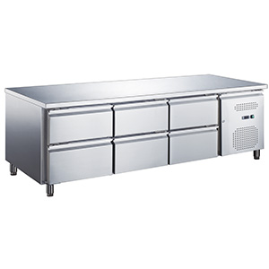 Refrigerated Counter Hurakan Hkn-Gn3Tn-222