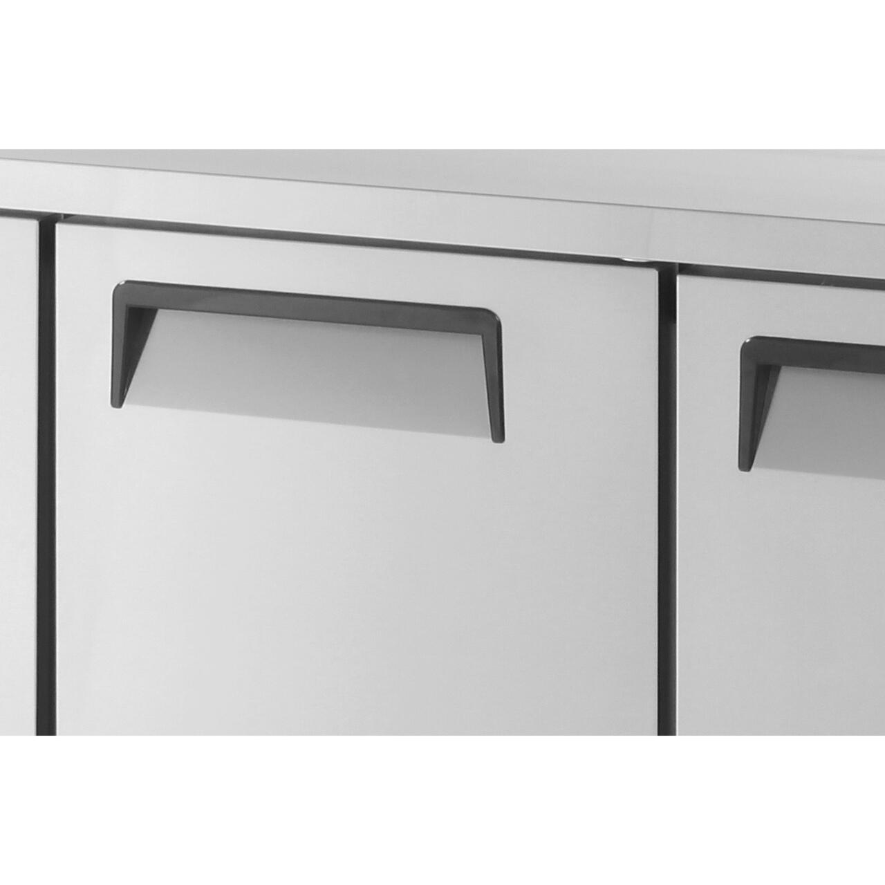 Frigider profesional ARKTIC by Hendi Kitchen Line cu 3 usi, 291 l, 1800x600x(H)800 mm otel inoxidabil 0/8°C ,270 W/230V, 3 rafturi, 2x 430x428 mm, 1x 490x428 mm incluse - Image 3