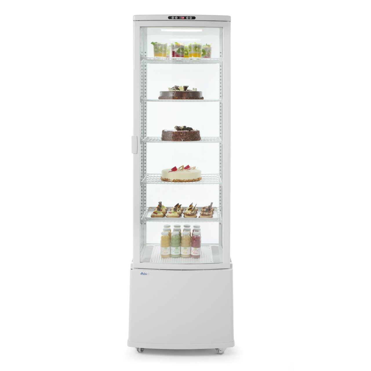 Vitrina frigorifica prezentare, alba,270lt, 556x526x(H)1913mm,230v 290w. - Image 5