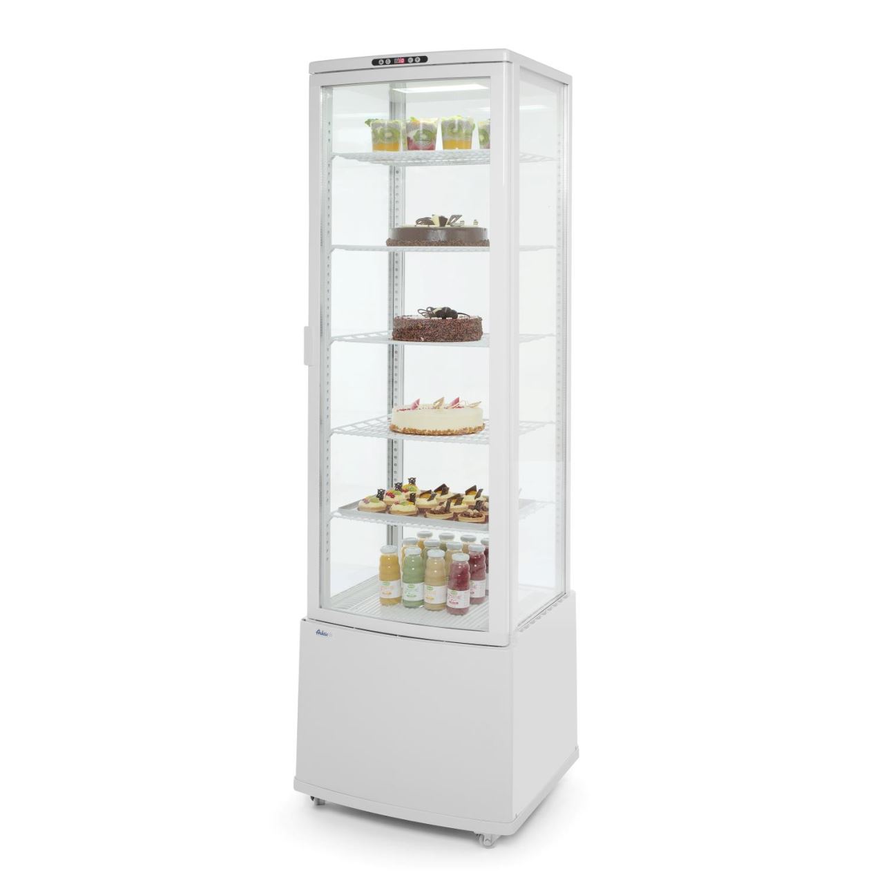Vitrina frigorifica prezentare, alba,270lt, 556x526x(H)1913mm,230v 290w. - Image 4