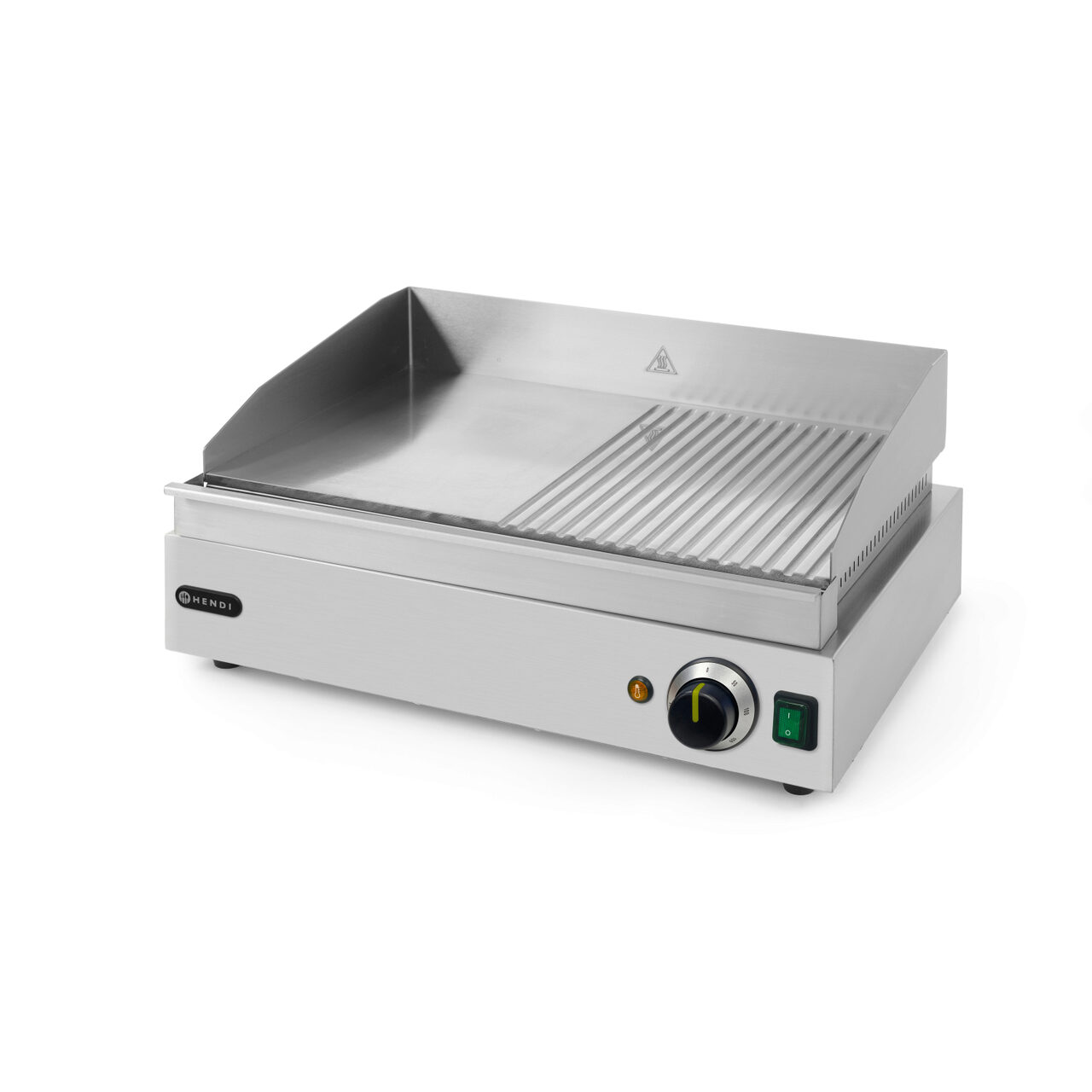 Gratar Profi Line 1/2 neted, 1/2 striat, 230V/2400W, 550x380x(H)240 mm - Image 2
