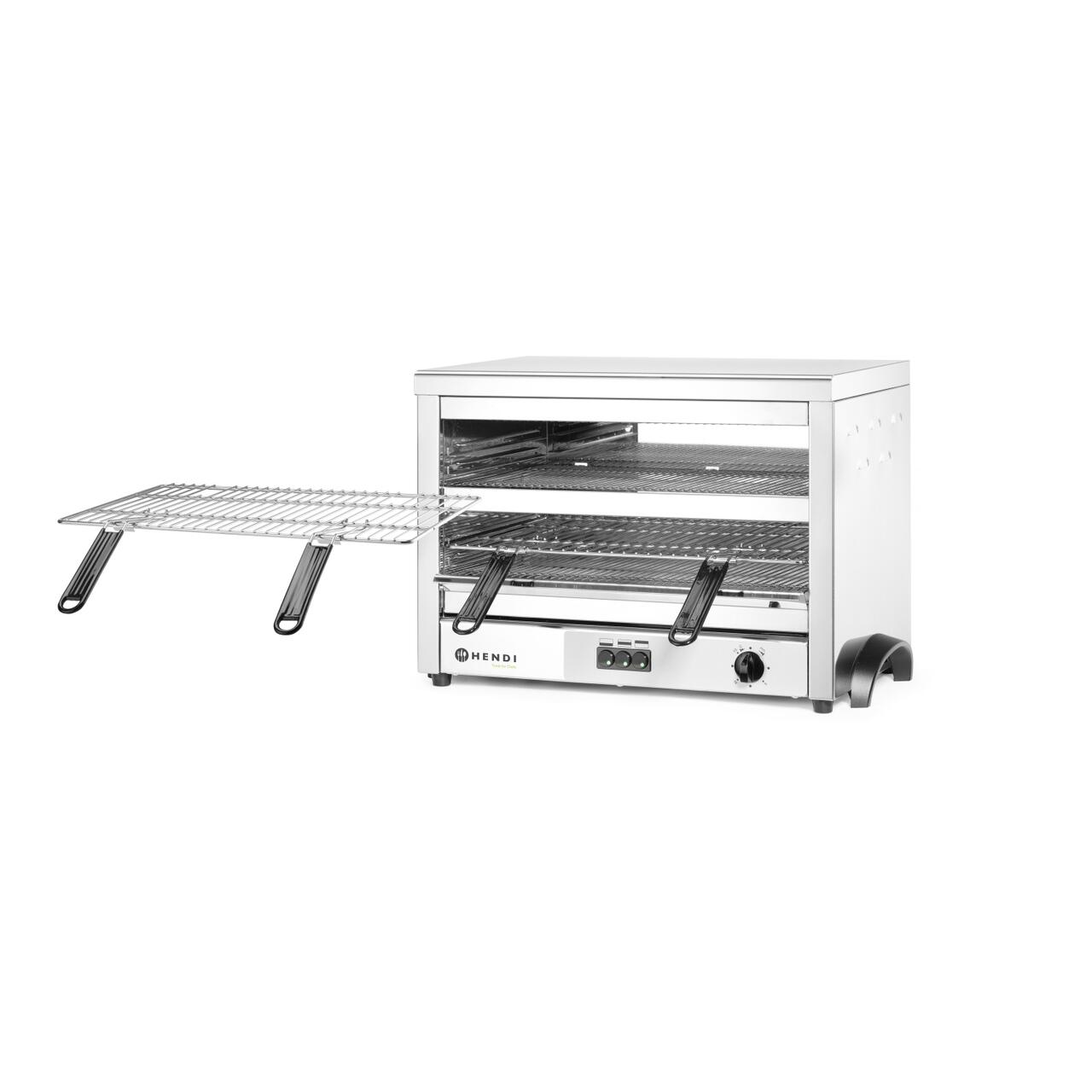 Salamandra quart GN 1/1 Hendi ,dimensiuni 685x396x(H)452mm; 4500w, 400v; - Image 4