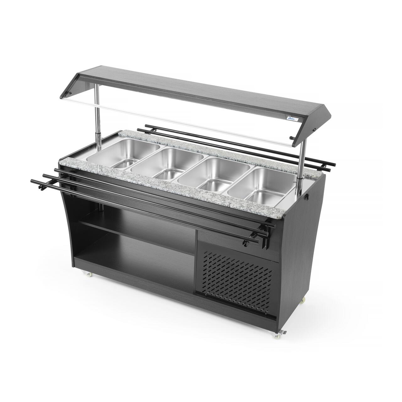 Carucior refrigerat GN1/1 pentru bufet Arktic, capacitate 1490L, 170w, 1490x765x(H)1370mm - Image 6