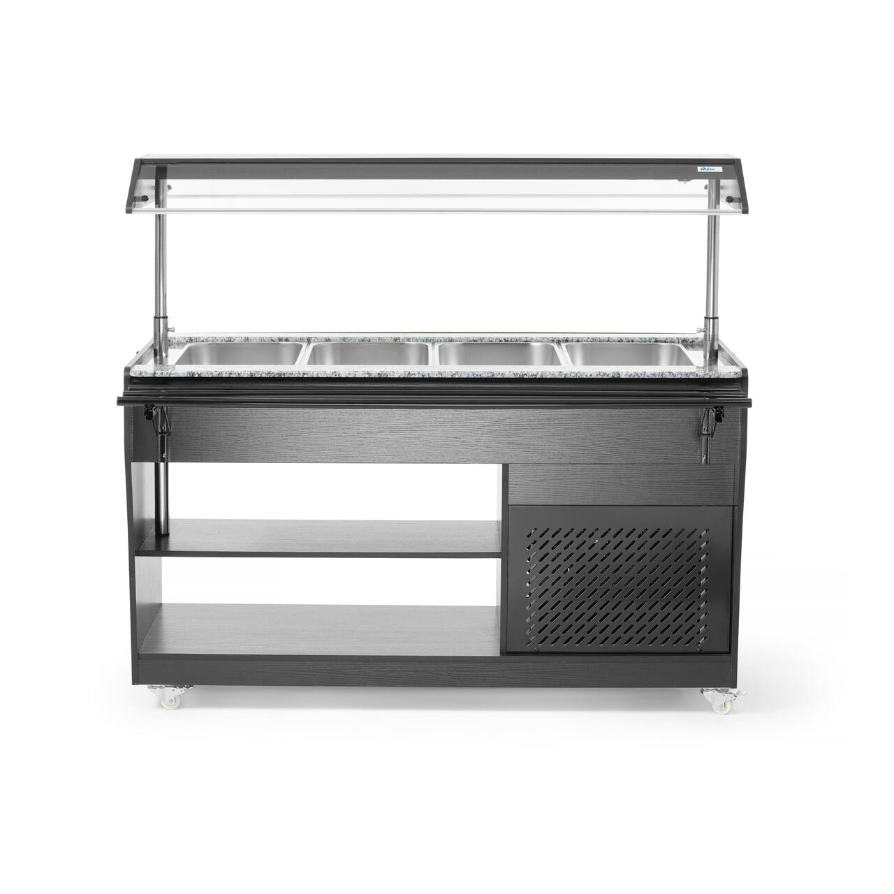 Carucior refrigerat GN1/1 pentru bufet Arktic, capacitate 1490L, 170w, 1490x765x(H)1370mm - Image 7