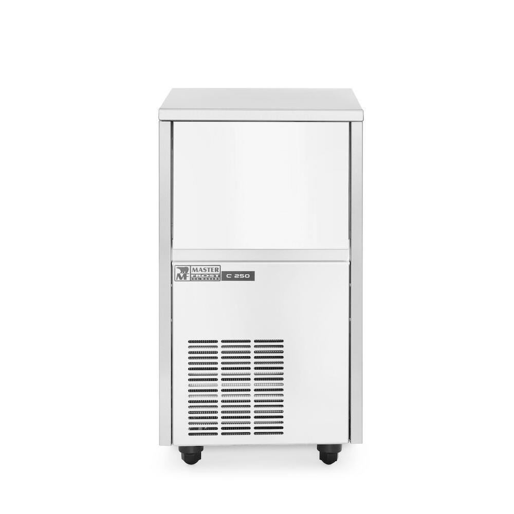 Masina cuburi de gheata, Master Frost & Hendi, otel inoxidabil, 28 kg/24 h, cub forma tip glont / 18 gr, 230 V/385 W, 400x460x(H)670 mm - Image 3