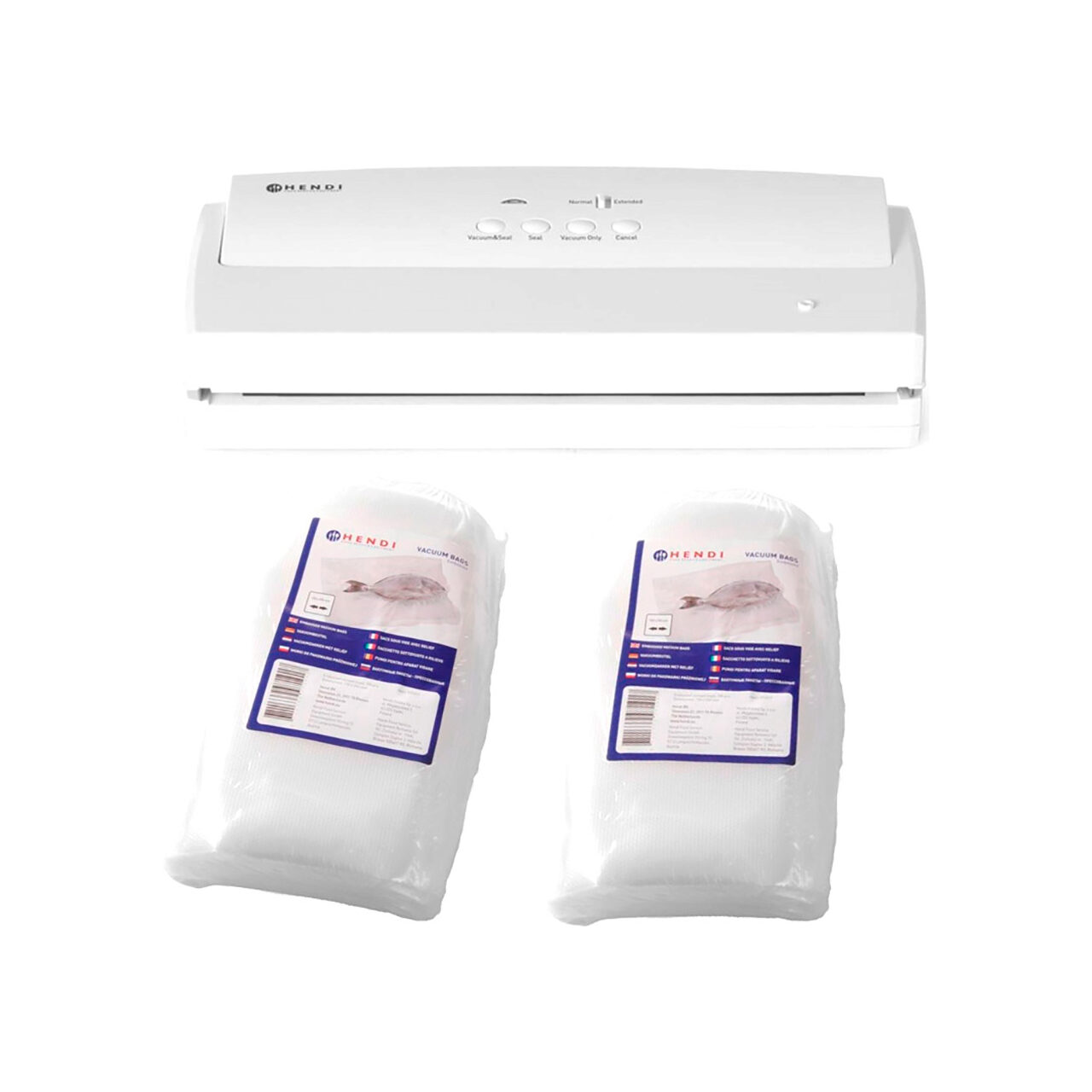 Aparat vidat Hendi , 110W, pentru pungi de vidat gofrate cu latime maxima 31 cm - Image 2