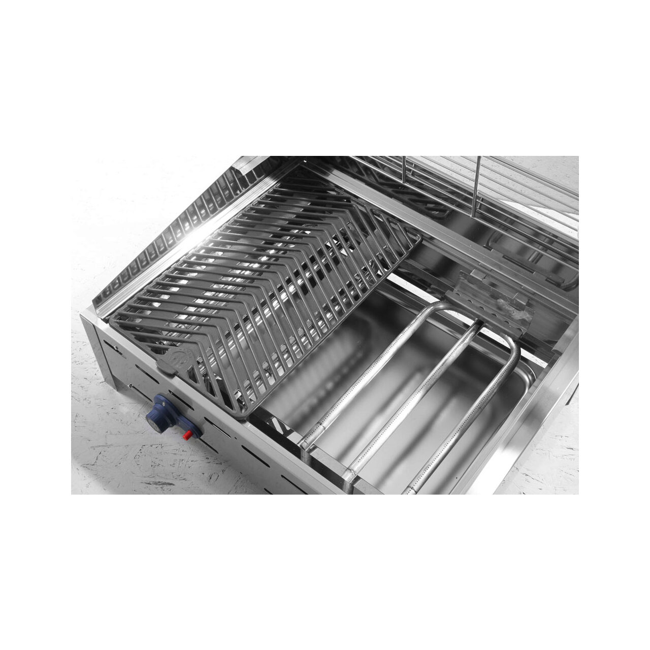 Grill barbecue Green Fire cu 2 arzatoare 740x612x(H)825mm - Image 4