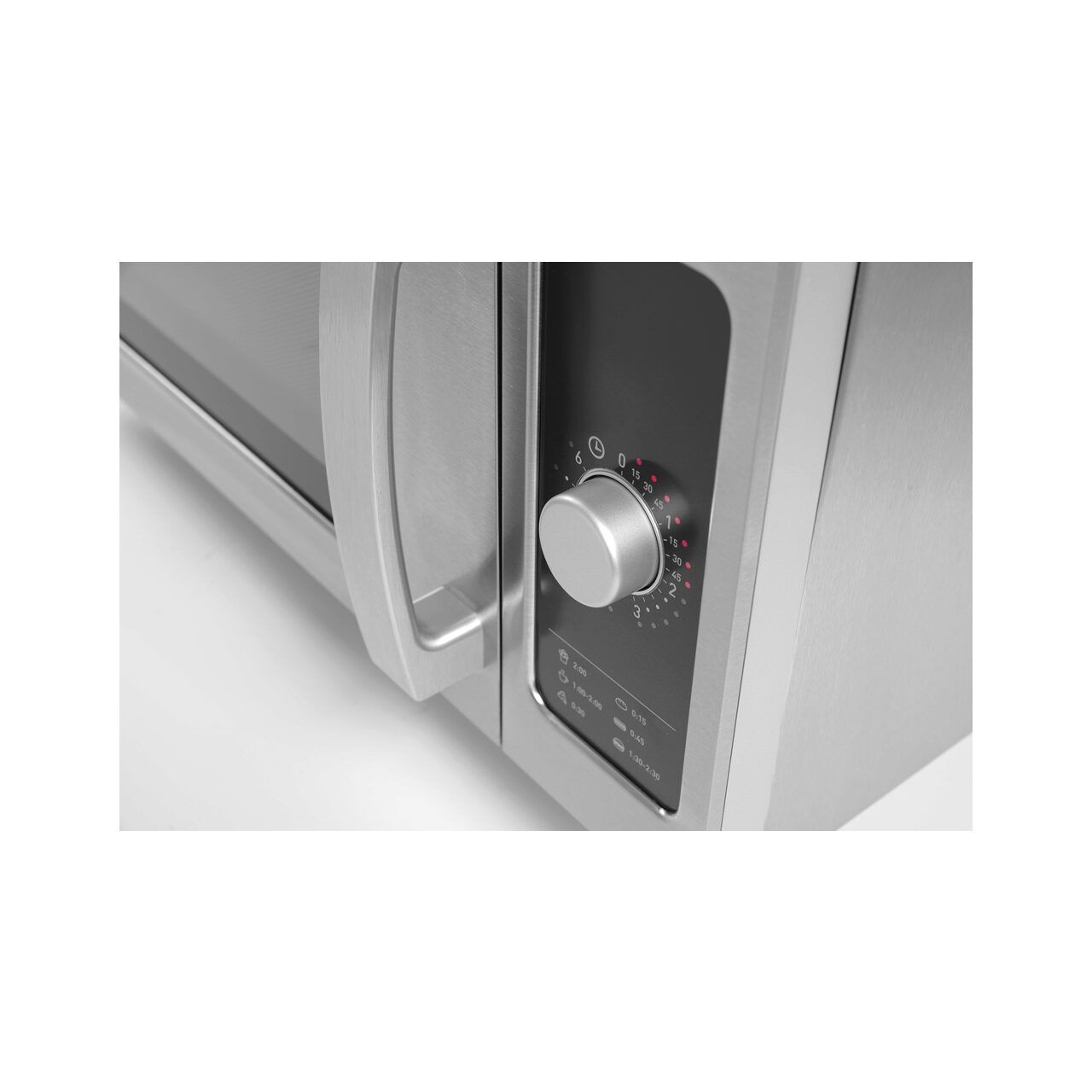 Cuptor microunde profesional, 25 lt, inox, control cu un singur buton, putere iesire 1000W, Hendi, 511x432x(H)311 mm - Image 2