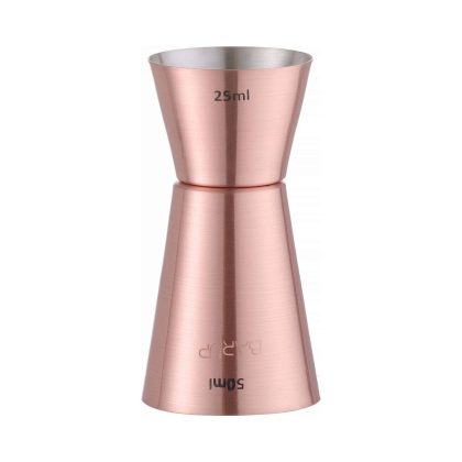 Jigger 25/50 ml, Bar up, Cupru, ø42x(H)86mm