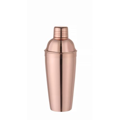 Shaker Cobbler 3 parti, Bar up, Cupru, ø85x(H)240mm