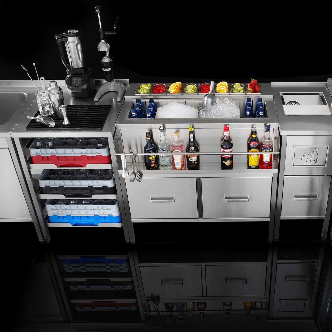 Cutie pentru gheata Oxygen barista, 305x484x(H)367 mm, Barmatic - Image 8