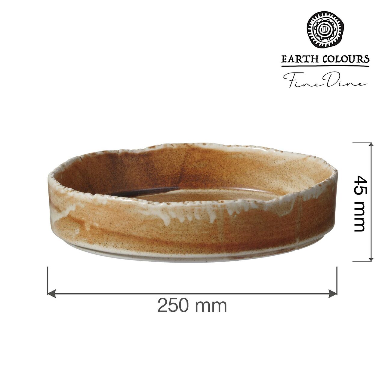 Farfurie Constancy cu margine înaltă, 250 mm Fine Dine - Image 11