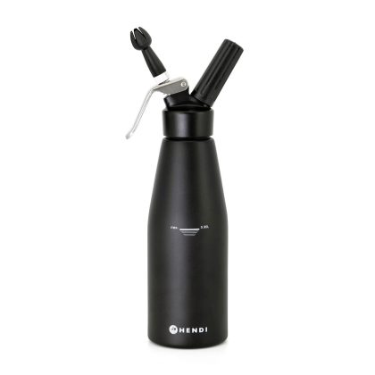 Aparat / sifon frisca, Kitchen Line, 0,95L, Negru, ø95x(H)320mm
