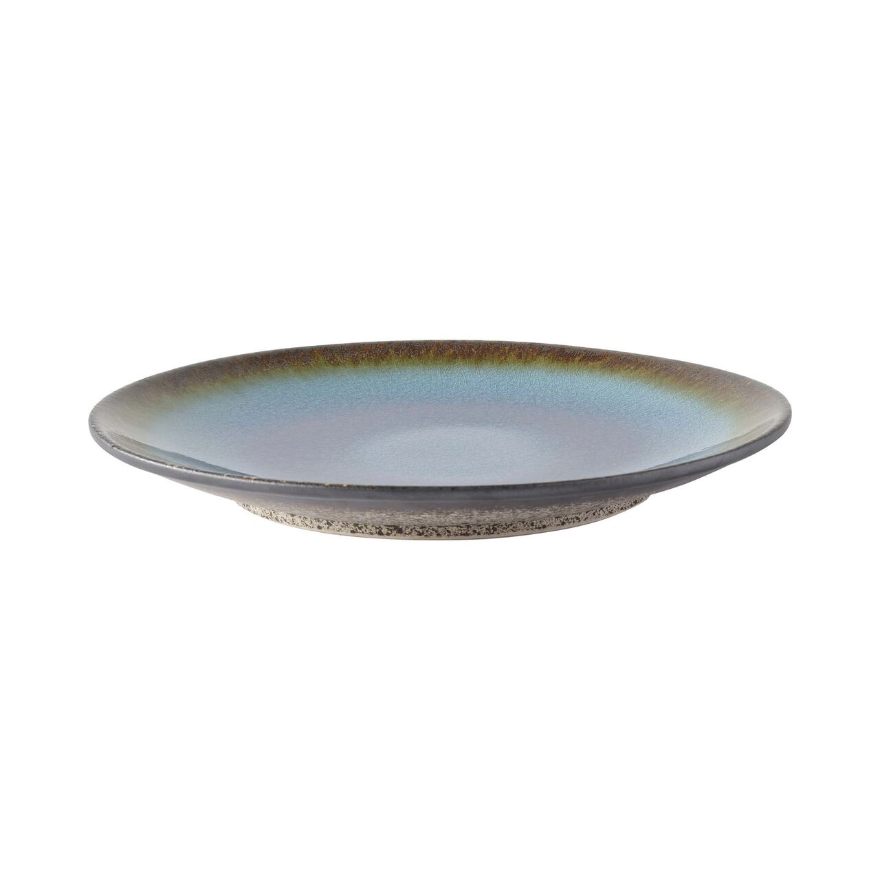 Farfurie Fine Dine, colectia Lazur, diametru 254 mm, portelan decorat manual - Image 3