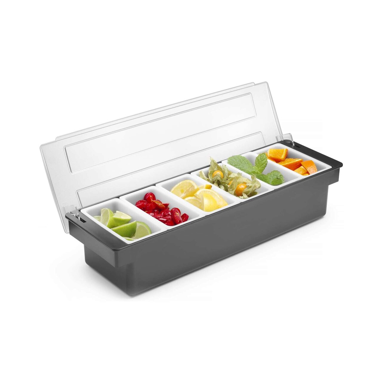 Cutie pentru ingrediente Hendi, 6 recipiente 480x150x(H)100mm - Image 9