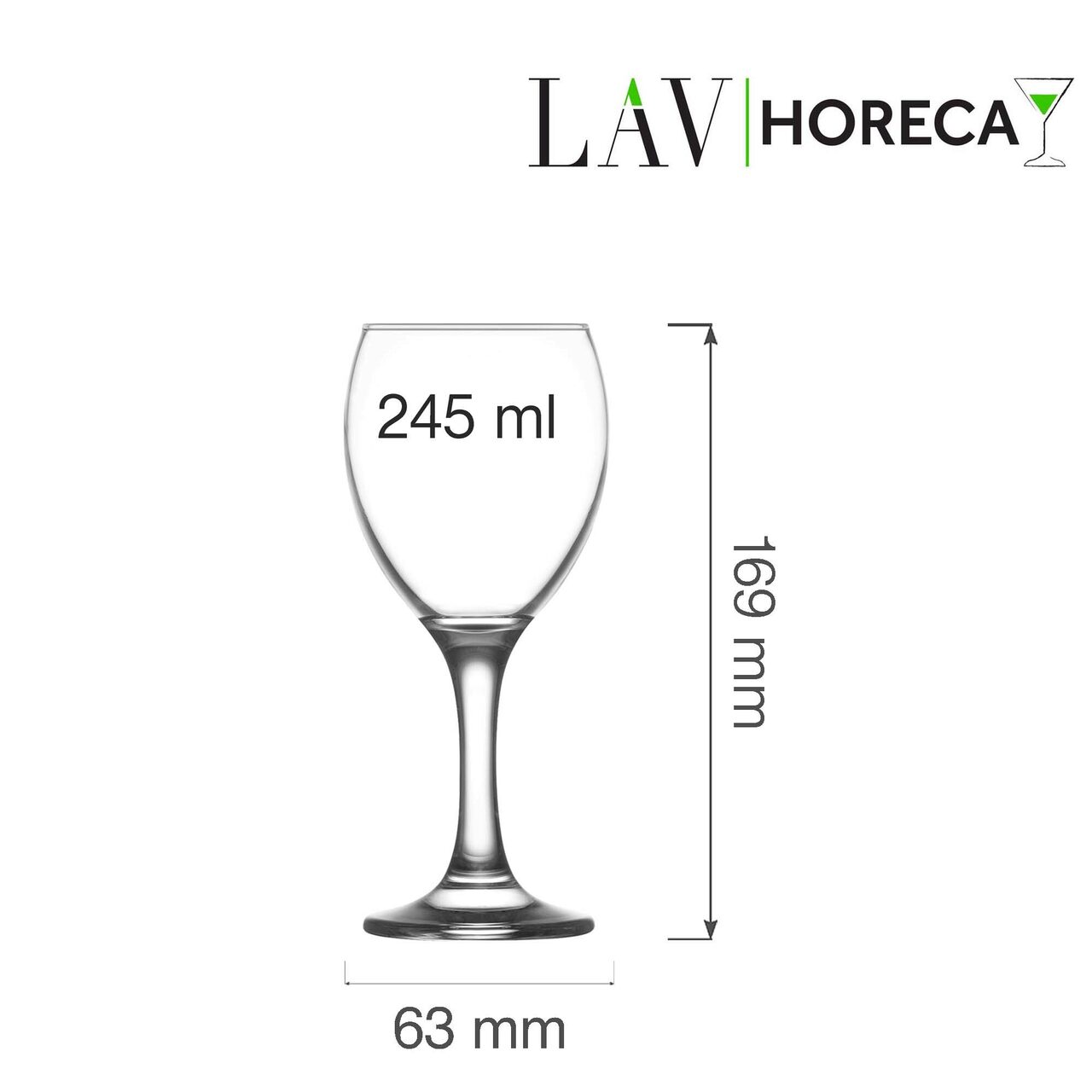 Pahar de vin Aspen 245 ml, LAV - Image 10
