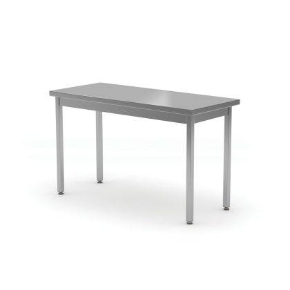 Masa de lucru centrala fara raft, HENDI, Kitchen Line, 800x600x(H)850mm