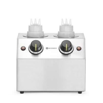 Incalzitor de ciocolata dublu 2x 650 ml , 30-85c, 230V 400W 270x223x(h)282