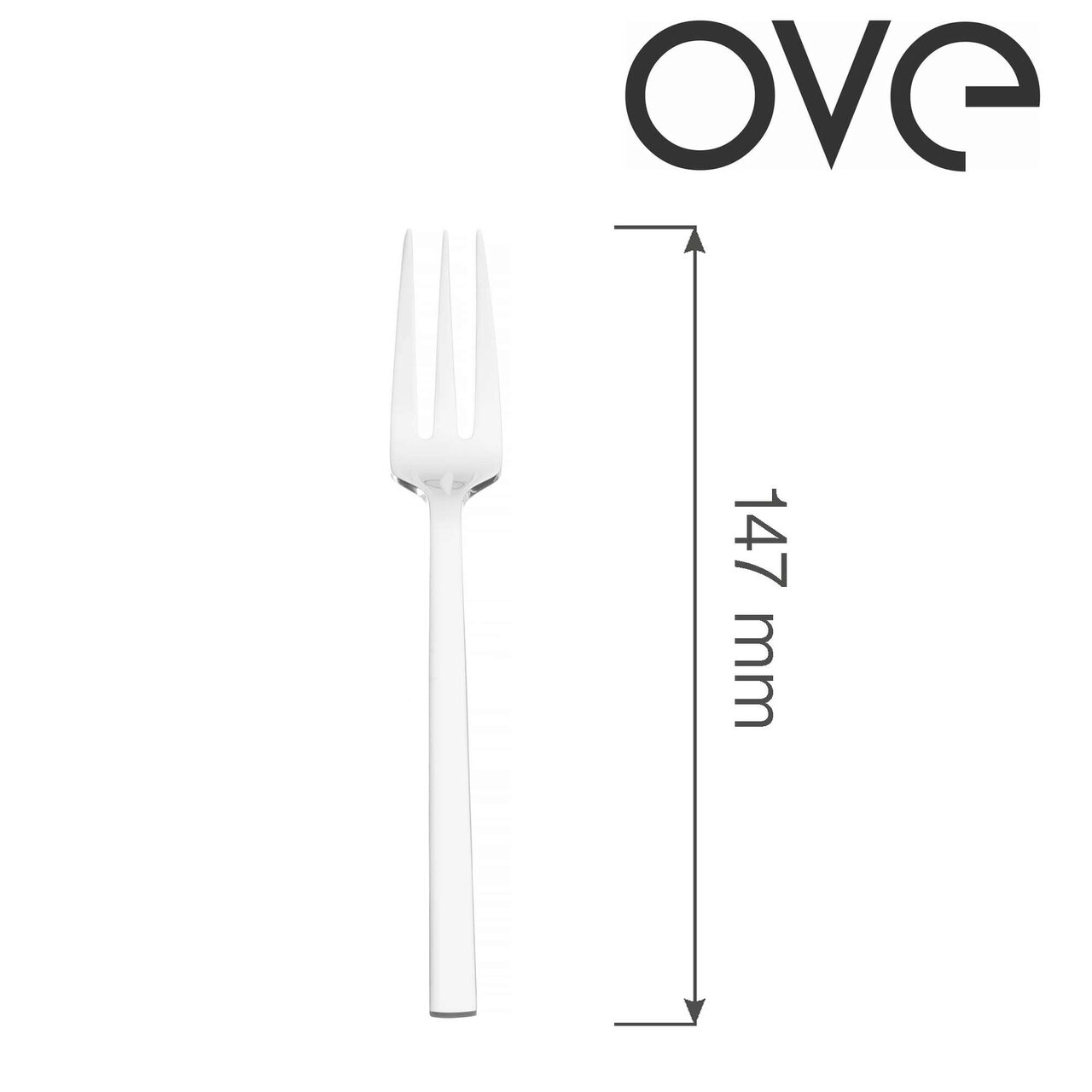 Furculiță de patiserie Lugano, OVE, 147 mm - Image 8