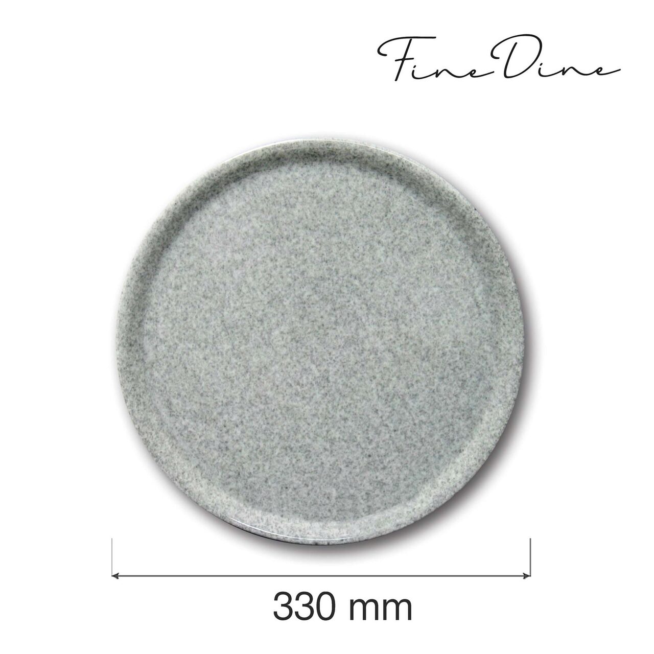 Farfurie Hendi pentru pizza, portelan durabil rezistent la temperaturi, diametru 330 mm - Image 3