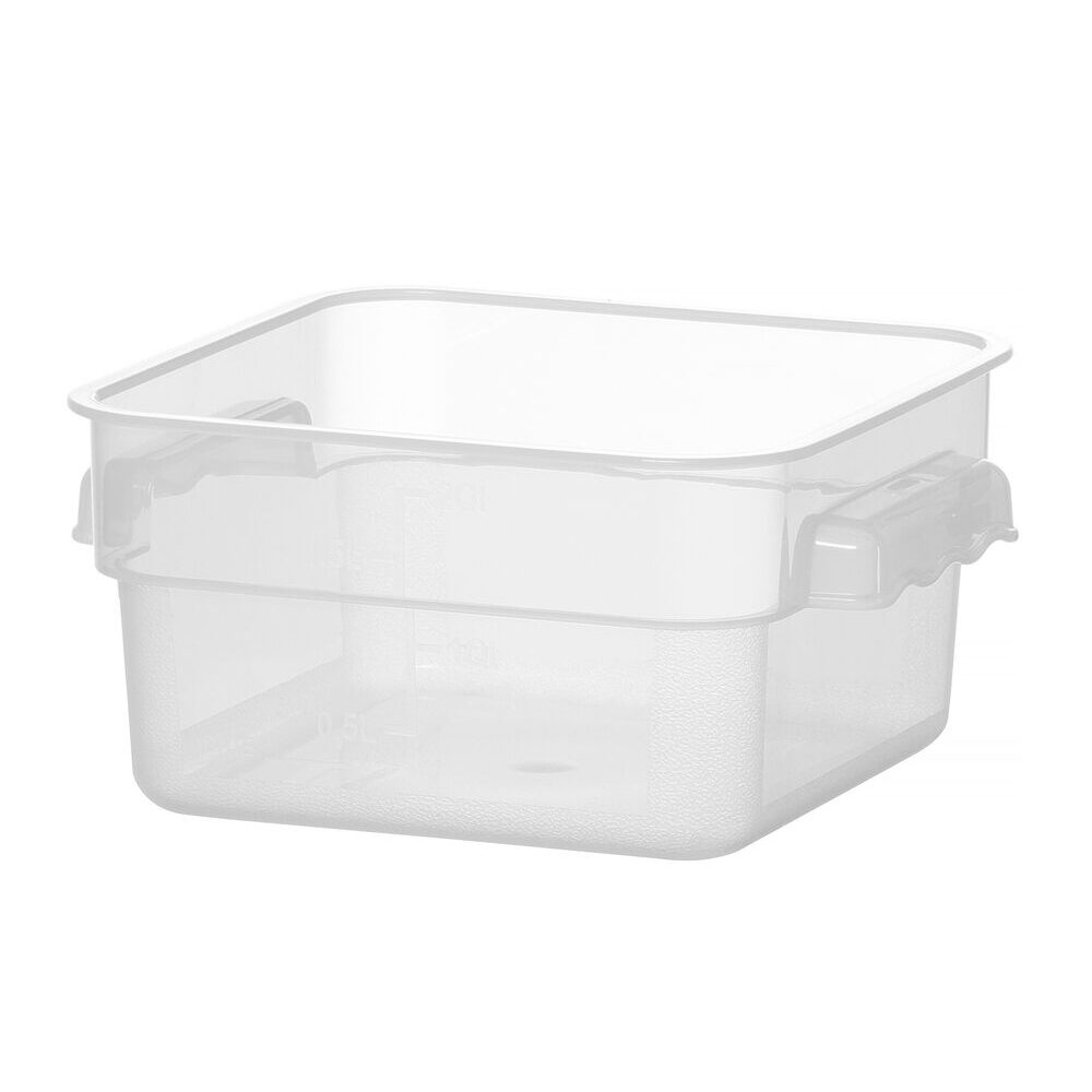 Recipient compartimentat pentru alimente , HENDI, 1.9L, 190x190x(H)95mm