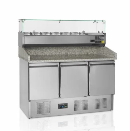 Pizza Table Tefcold Pt1365 + Vk33-140