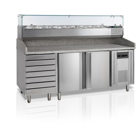 Pizza Table Tefcold Pt1310 + Vk38-200