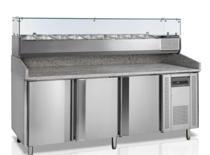 Pizza Table Tefcold Pt1300 + Vk38-200