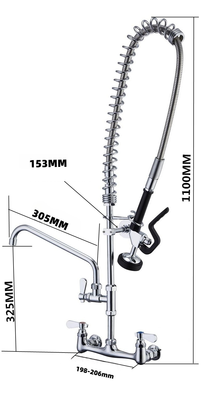 Pre Rinse Faucet Hurakan Hkn-Prf04 - Image 2