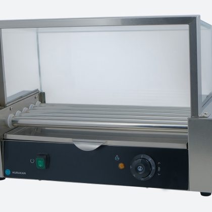 Hot Dog Rolling Grill Hurakan Hkn-Gw5Mc With Cover