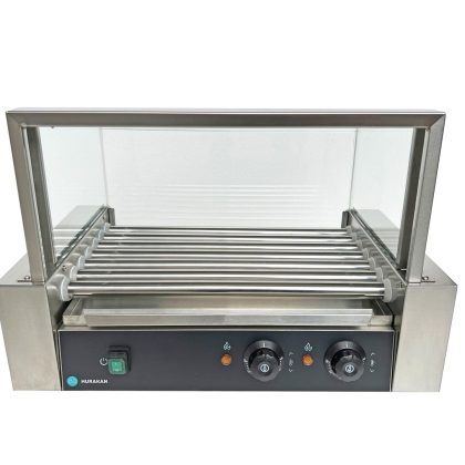 Hot Dog Rolling Grill Hurakan Hkn-Gw7Mc With Cover