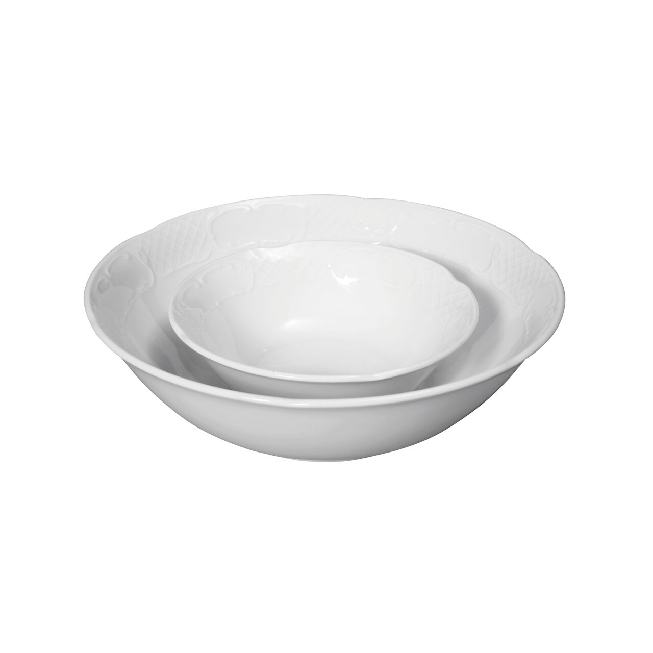 Bol portelan (D) 230 mm, Hendi, gama FLORA, portelan dur cu margini intarite - Image 2