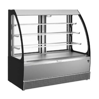 Refrigerated Pastry Counter Kayman Krpc-1305M Open Luxe Gray Matt