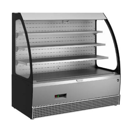 Refrigerated Pastry Counter Kayman Krpc-1305Mw Open Luxe Black