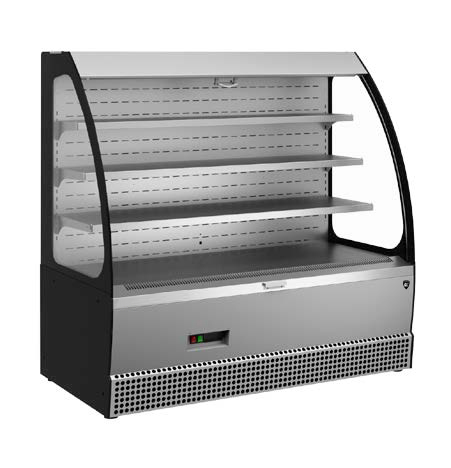 Refrigerated Pastry Counter Kayman Krpc-1305Mw Open Luxe Black