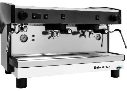 Coffee Machine Semi-Automatic Robustezza St2M/ Black+High Group Multiphase