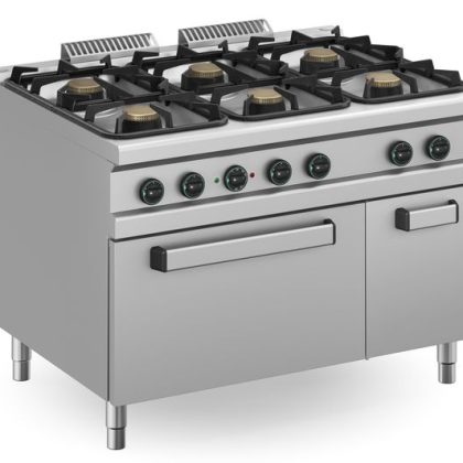 Apach 900 Series 6 Burners Range Gas Aprg-129Fe/Pl